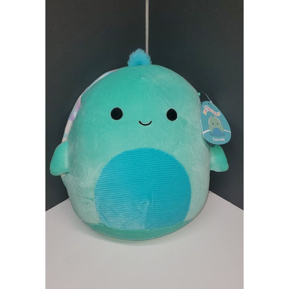 Original Squishmallows‎ Cascade the Sea Turtle 12" Plush Tie Dye Shell NWT